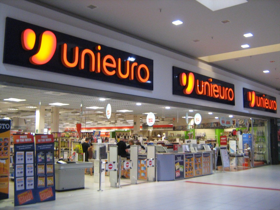 unieuro negozio